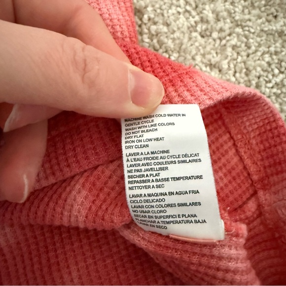 Anthropologie Pink Tie-Dye Pajama Set - Picture 6 of 13